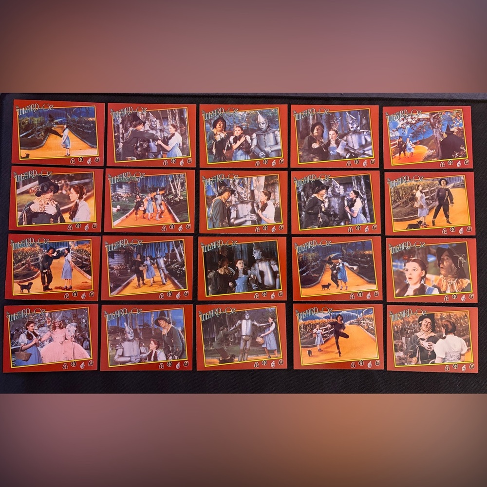 Vintage Wizard of Oz Vintage Trading Cards Set #1